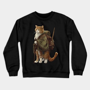 Cat Tarot Purr Fect Prognostications Crewneck Sweatshirt